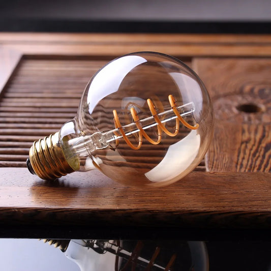 Golden Glow Vintage Dimmable LED Bulb